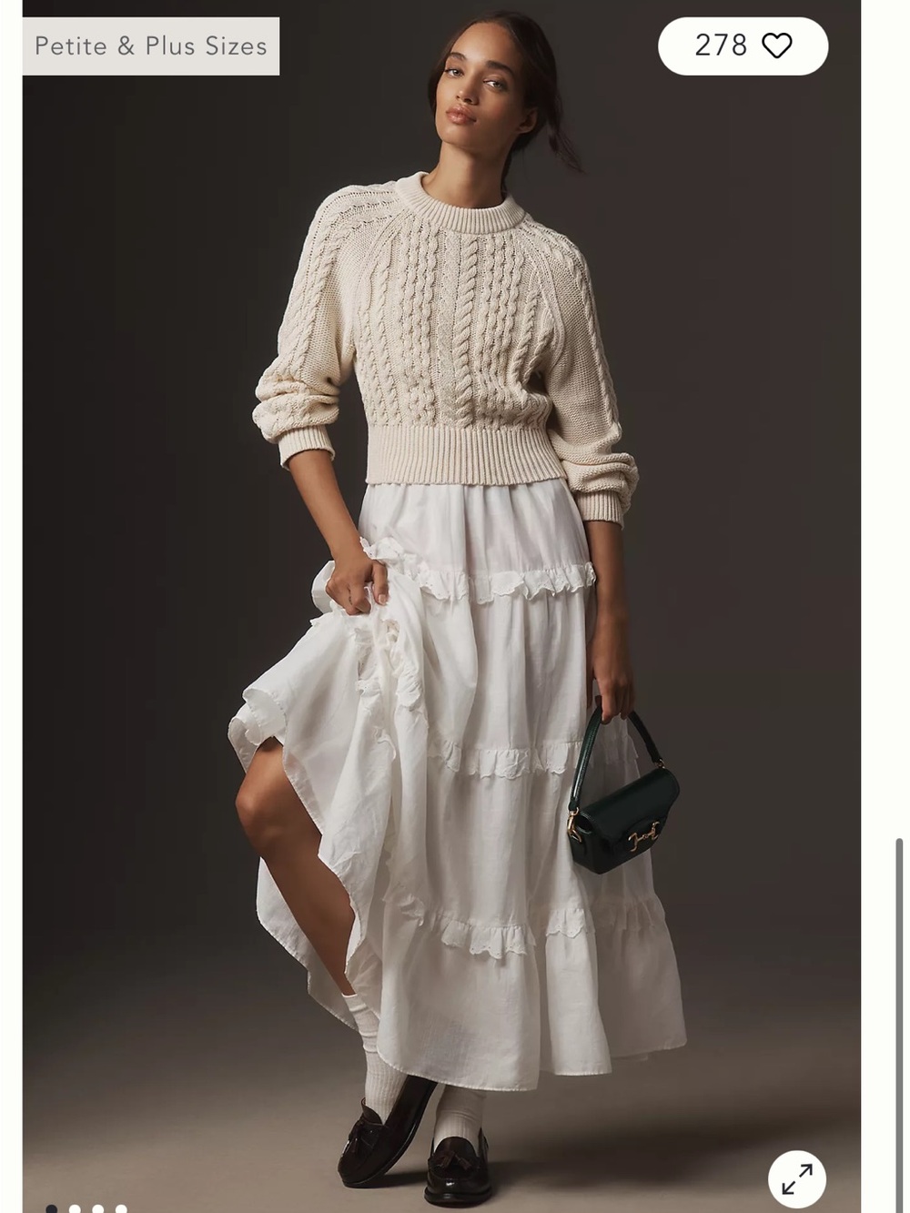 Anthropologie Twofer Jumper & Maxi Dress Set NEW NWT